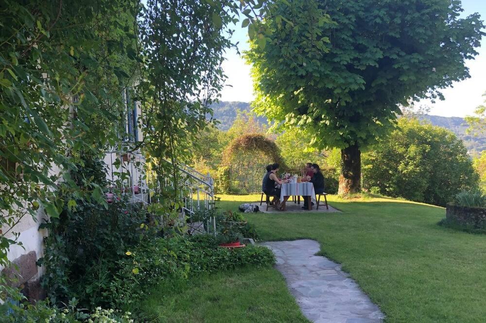 Le Figarelou Bed and Breakfast Thiézac Exteriör bild
